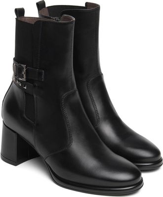 Nero Giardini Block Heel Chelsea Bootie in Black at Nordstrom, Size 41