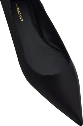 Ferragamo Cable-Link Chain Flat - Black