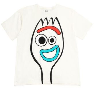 Disney Toy Story Cosplay Short Sleeve T-Shirt in Forky Off White at Nordstrom, Size Xx-Large