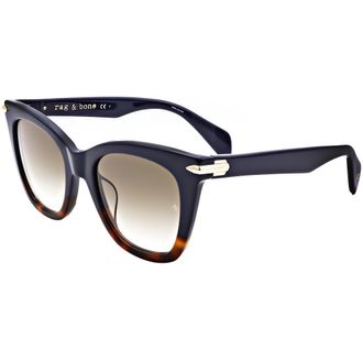 Rag & Bone Rag & Bone Womens 52 mm Blue Sunglasses