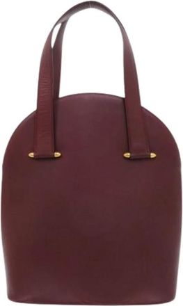 Cartier Pre-owned Vintage Handbag - Dames - Vintage Handtas - Rood - ONE Size - Leer - Vintage