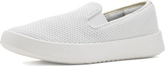 Allbirds Cruiser Slip-On Womens Flat Shoes Blizzard (Blizzard Sole) : 5.5 B - Medium, Synthetic