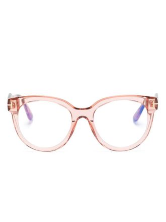 Tom Ford Eyewear Occhiali a farfalla - Rosa