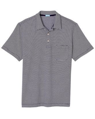 J.McLaughlin J.Mclaughlin Blue Callahan Knit Shirt