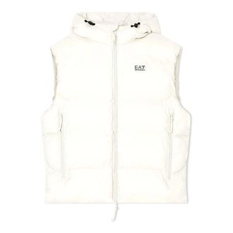 Emporio Armani Gilet - male - Emporio Armani EA7 - Waistcoats - White - S - Jackets
