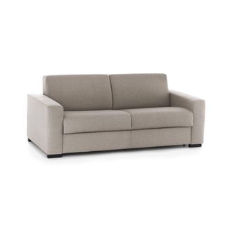 Talamo Italia Talamo Italia - Sofa Cama Aliana, Sof&aacute; De 3 Plazas, 100% Made In Italy, Sof&aacute; De Sal&oacute;n Con Apertura Giratoria, En Tela Acolchada, Con Reposabrazos Est&aacute;