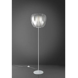 Linea Zero Base Y V&aacute;stago Plata En Metal Cm. 42x172h