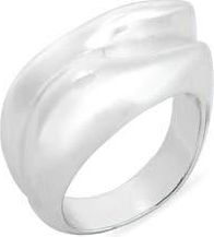 Leith Ridged Ring in Silver at Nordstrom Rack, Size 9