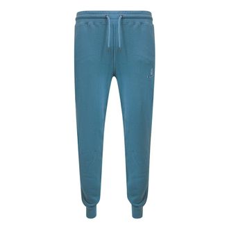Aquascutum Mens Active Basic Rib Track Pant Avio Blue Cotton - Size 2XL
