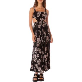 Maaji Canary Cover-Up Maxi Dress in Black at Nordstrom Rack, Size Medium