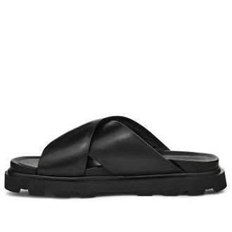 UGG (WMNS) UGG Capitelle Crossband Sandal Black 1152672-BLK
