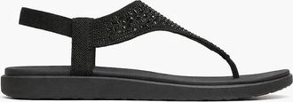 Skechers Womens Skechers MEDITATION LUXE-MODERN EVENT Womens Slingback Sandals Black - Size: 7