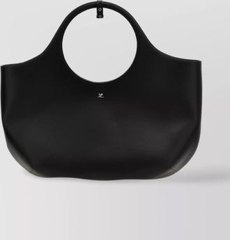 Courr&egrave;ges oversized sacred handbag circular handles