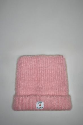 Casablanca Logo Patch Square Beanie