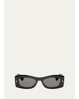 Dior Initials S1I Rectangular Sunglasses