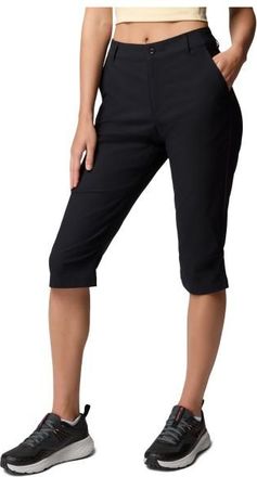 Columbia Leslie Falls Knee Pant Shorts f&uuml;r Damen | schwarz