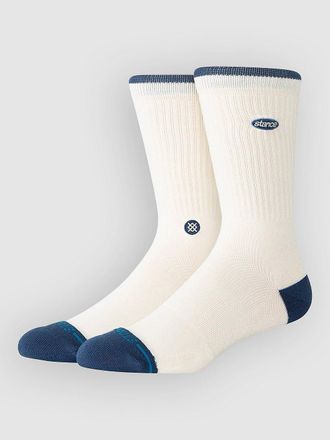 Stance Blurred Crew Socks blanco