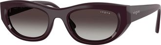 Vogue Eyewear VO5616S 24268G Womens Sunglasses Burgundy Size 51