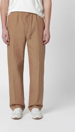 Lardini Pantaloni a gamba larga Lardini in misto lino