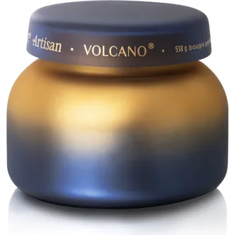 Capri Blue Tuscan Radiance Volcano Signature Jar Candle in Blue/gold at Nordstrom