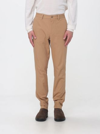 HUGO BOSS Mid-Rise Slim Fit Stretch Cotton Blend Trousers