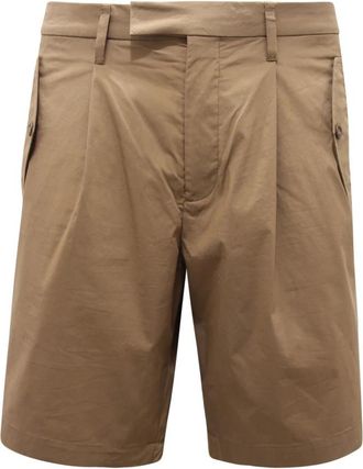 Neil Barrett Losse Militaire Patch Bermuda Shorts - Heren - Korte Broeken - Groen - L - Korte Broeken