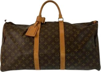 Louis Vuitton Pre-owned Weekend Bags, female, Brown, Size: ONE SIZE Pre-owned Vintage Monogram Boston Bag