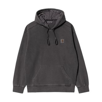 Carhartt Work in Progress Carhartt Wip, Hoodies, male, Black, Size: XL Hooded Nelson Sweatshirt