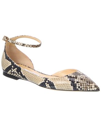Jimmy Choo London Leather Flat