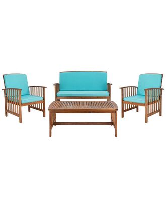 Safavieh Rocklin 4 Pc Outdoor Set