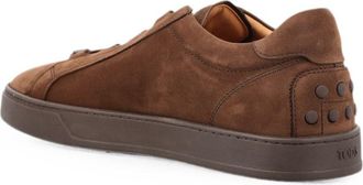 Tod's Nubuck Lace-Up Sneaker - Brown
