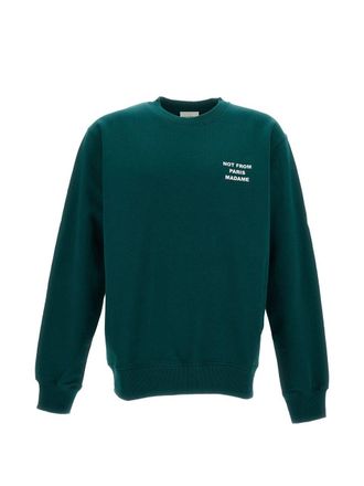 Dr&ocirc;le de Monsieur Bold Slogan Sweatshirt