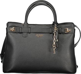 Guess Black Polyurethane Women Womens Handbag