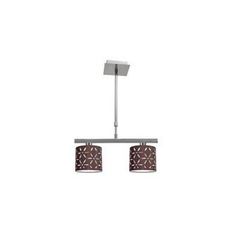 Fabrilamp L&aacute;mpara Ipanema Marr&oacute;n Regulable D42