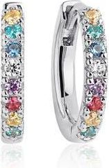 Sif Jakobs Jewellery Earrings Ellera Piccolo in Sterling Silver/rainbow at Nordstrom, Size Small