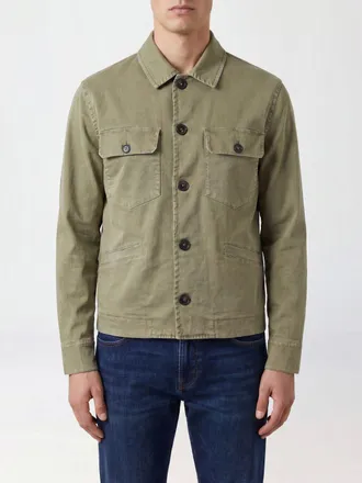 Circolo 1901 Giacca camicia in misto lino e cotone con tasche a toppa