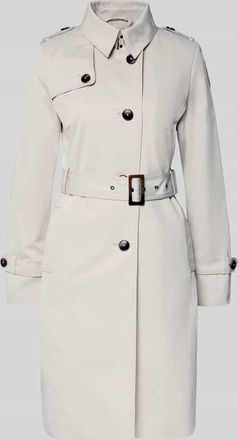 Jake*s Casual Trenchcoat mit Stoffg&uuml;rtel in Offwhite, Gr&ouml;&szlig;e 34