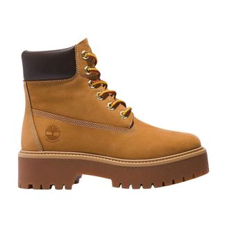 Timberland Lace-up Boots, female, Yellow, Size: 8 US Stone Street 6-Inch Waterproof Platform Boot