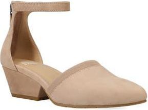 Eileen Fisher Halli Ankle Strap Pump in Stone at Nordstrom Rack, Size 7.5