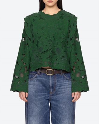 Sea New York Ceci Top In Green
