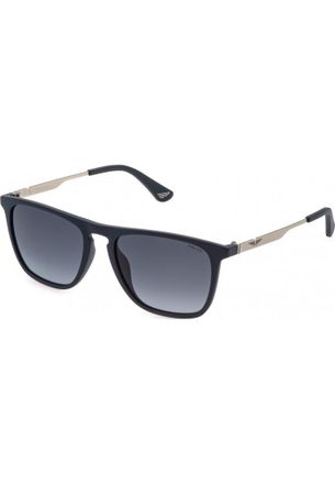 Police Mens SPLQ80 55 9AGM Sunglasses - Blue - One Size