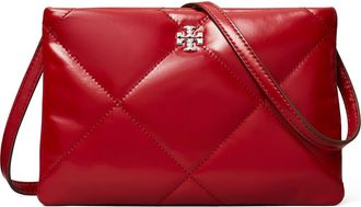 Tory Burch Kira Diamond Quilted Leather Crossbody Bag in Red at Nordstrom