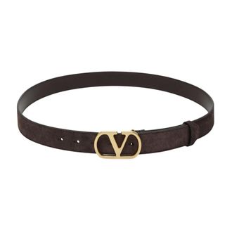 Valentino Garavani Belt H. 30 - male - Valentino Garavani - Belts - Brown - 100 CM - Accessories