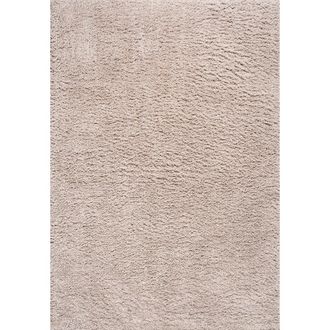 Jonathan Y Designs Groovy Solid Shag Area Rug in Sand at Nordstrom, Size 2Ft 0In X 8Ft 0In