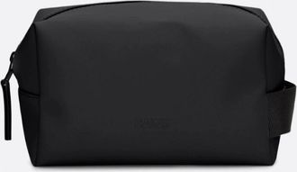 Rains Wash Bag Small - 153 Dark Grey - Black - Size: ONE size