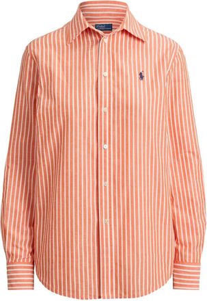 Polo Ralph Lauren Camicia In Cotone A Righe Relaxed-Fit-Donna