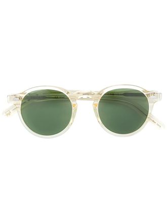 Moscot Zonnebril met rond montuur - Wit