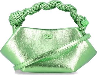 Ganni Metallic Mini Bou Bag