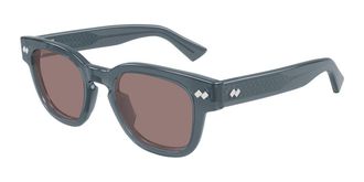 Bottega Veneta BV1441S 003 Mens Sunglasses Grey Size 48