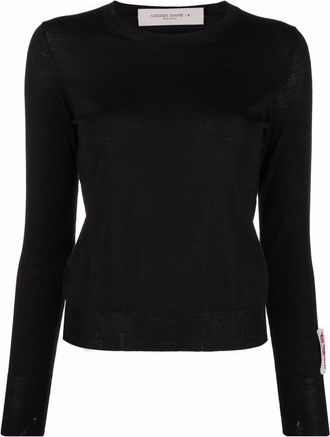 Golden Goose Golden Ws Regular Knit Crew Neck Light Wool Merino